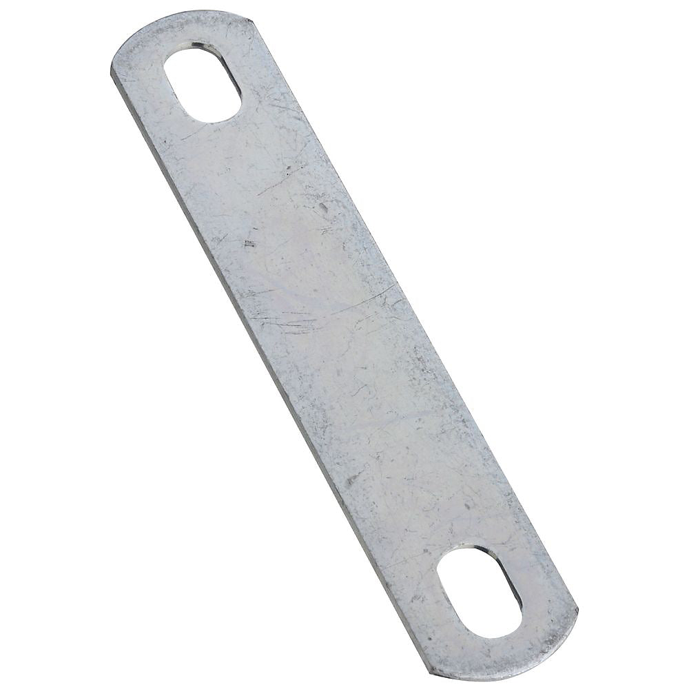 National Hardware N307-991 2191 U Bolt Plates, Steel, Zinc Plated, 3/8" x 3-5/8"
