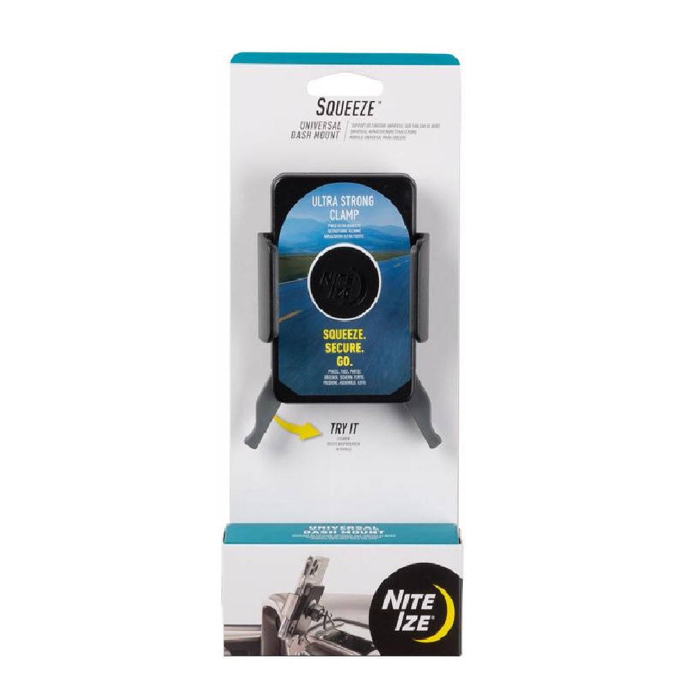 Nite Ize SUDK-01-R8 Squeeze Ultra Strong SqueezeDash/Window Clamp Mount