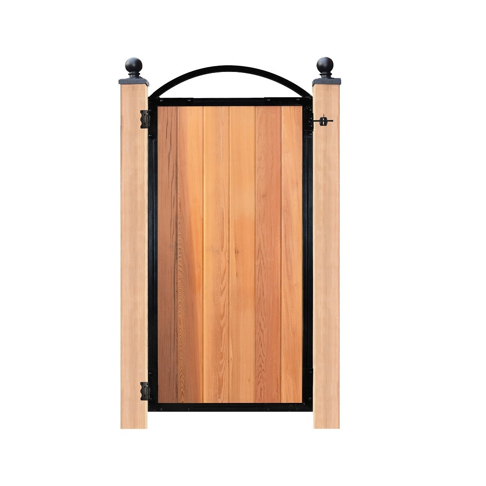 Nuvo Iron PRO6 Gate Frame, Black, Aluminum/Steel
