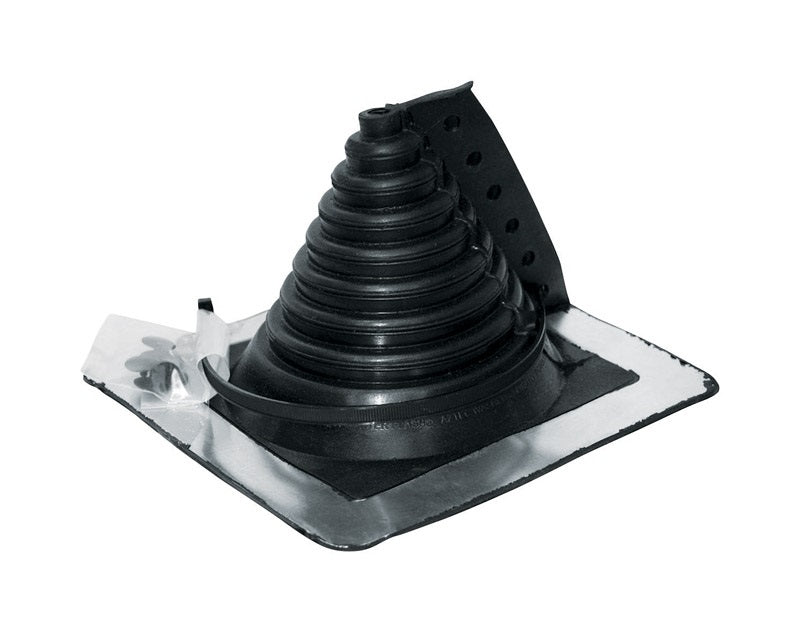 Oatey 14751  Retro Master Roof Flashing, Black, Rubber
