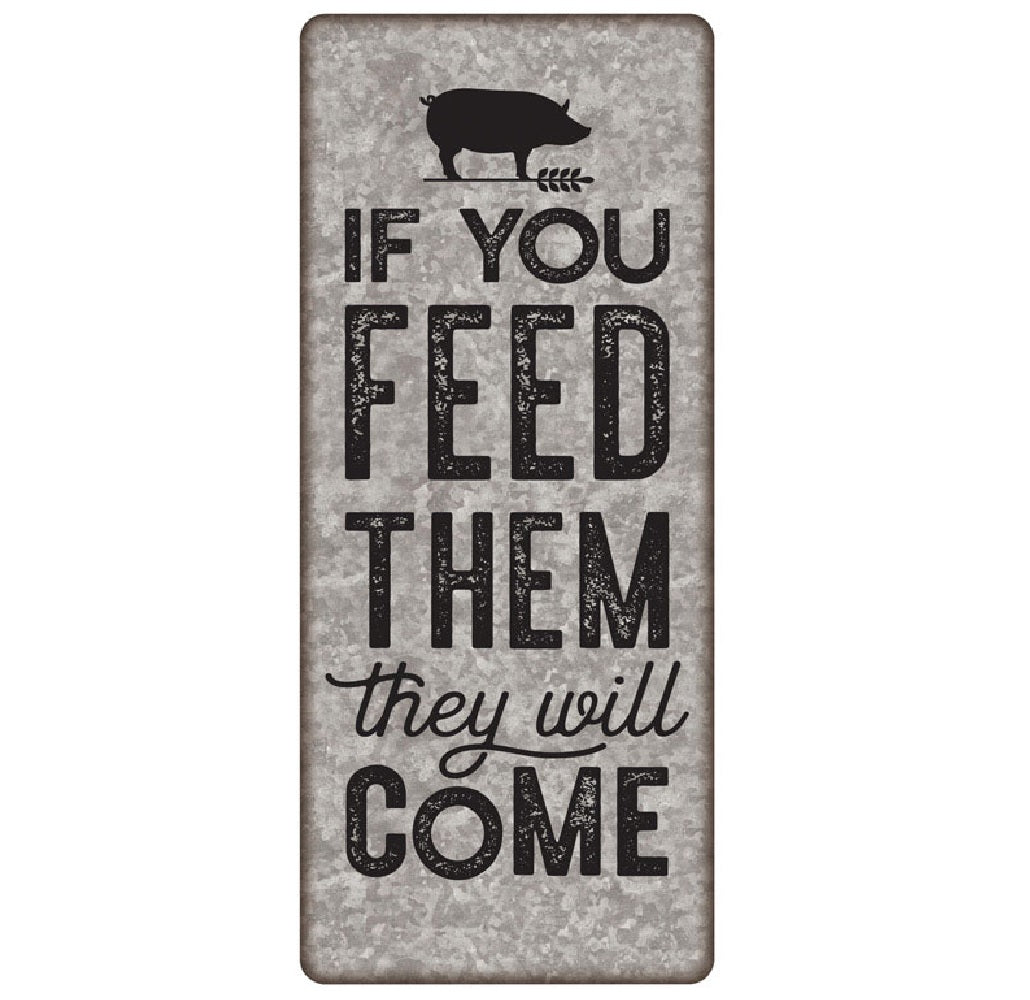 Open Road 90170831 Butcher Baker BBQ Maker Sign, Tin