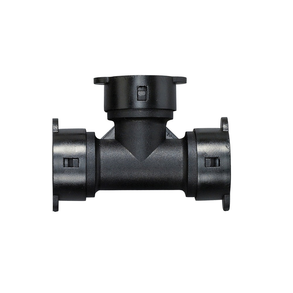 Orbit 67492 Push-Fit Drip Irrigation Tee, Polyethylene