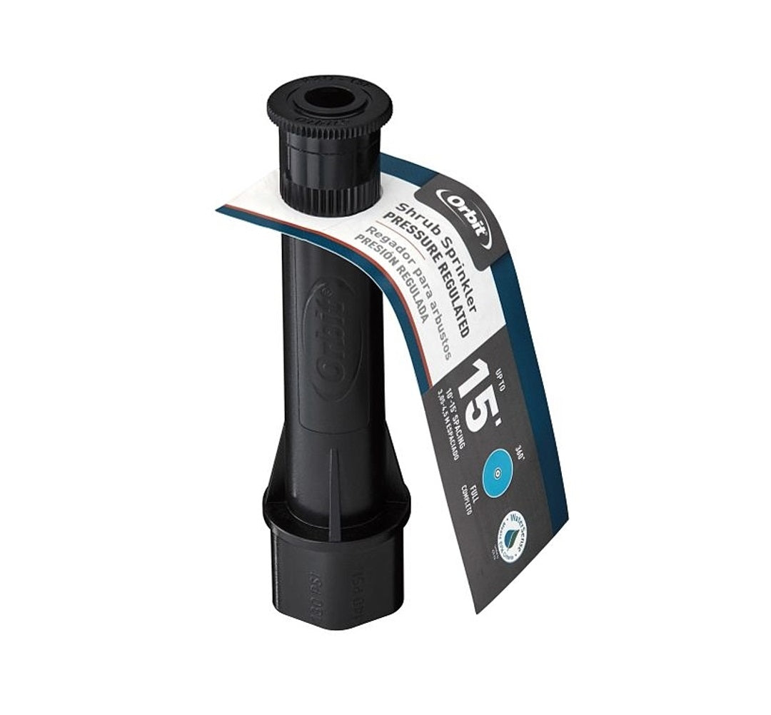 Orbit 54271 Shrub Head Sprinkler, Plastic, 1 to 10 feet