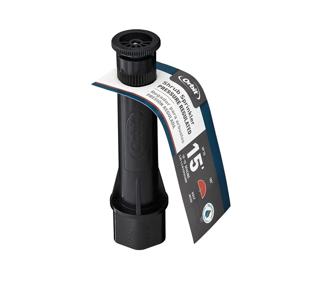 Orbit 54272 Shrub Head Sprinkler, Plastic, 1 to 10 feet