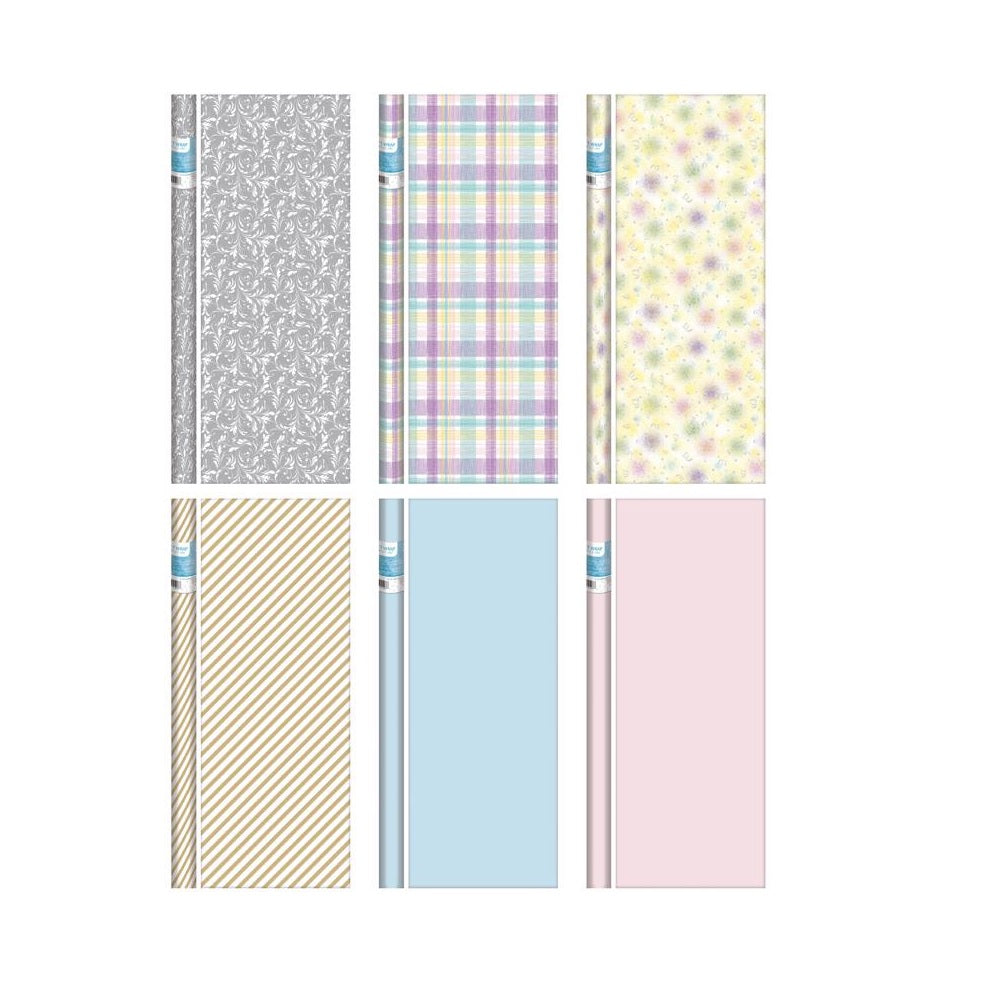 Paper Images EW2030A4 Baby/Wedding Christmas Gift Wrap, Assorted Color