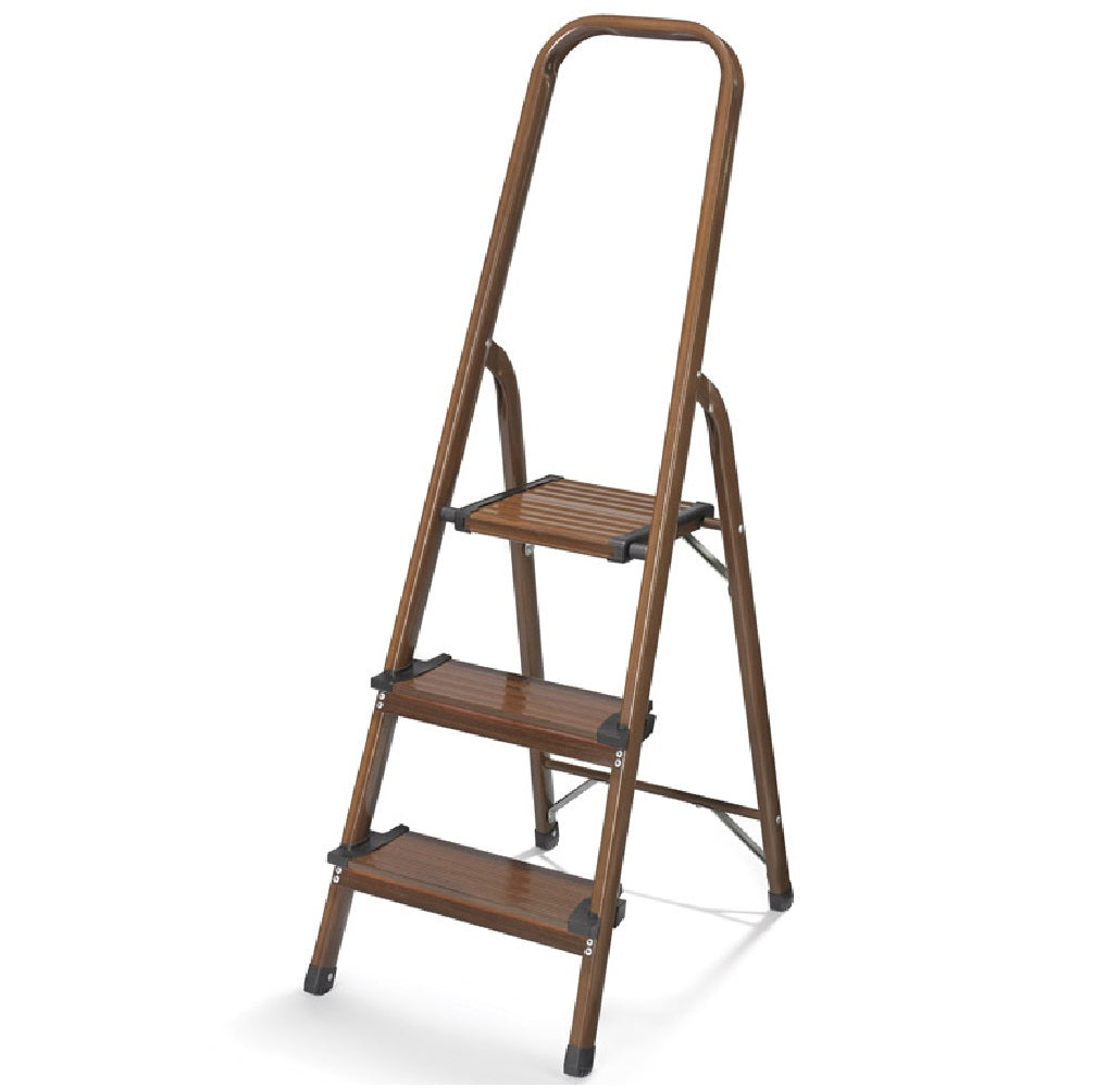 Polder LDR-3500-131 3 Step Stool, Aluminum, 52"
