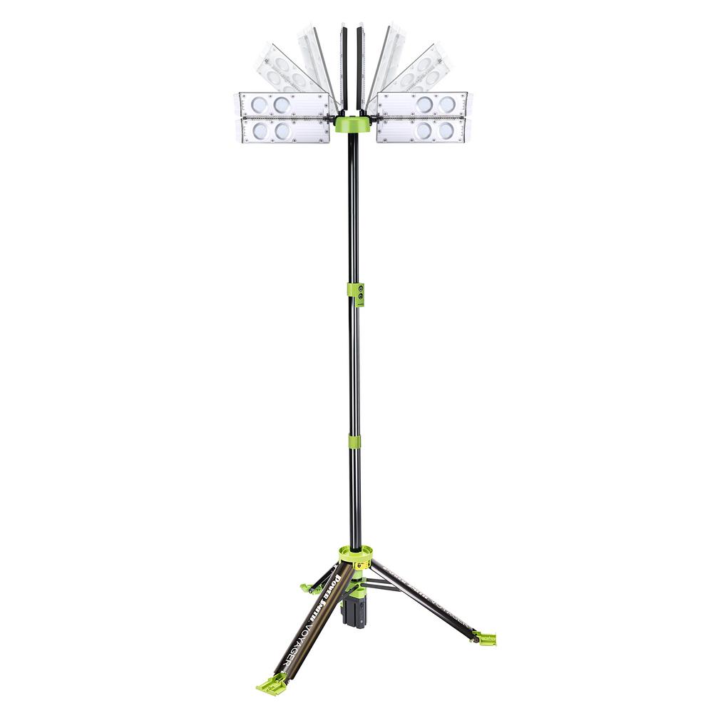 PowerSmith PVLR4000A Rechargeable LED Work Light, 4,000 Lumens