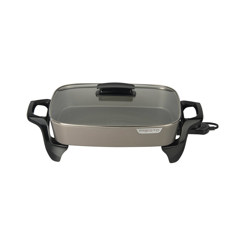 Presto 06856 Electric Skillet With Cover, 120 V, 1500 W