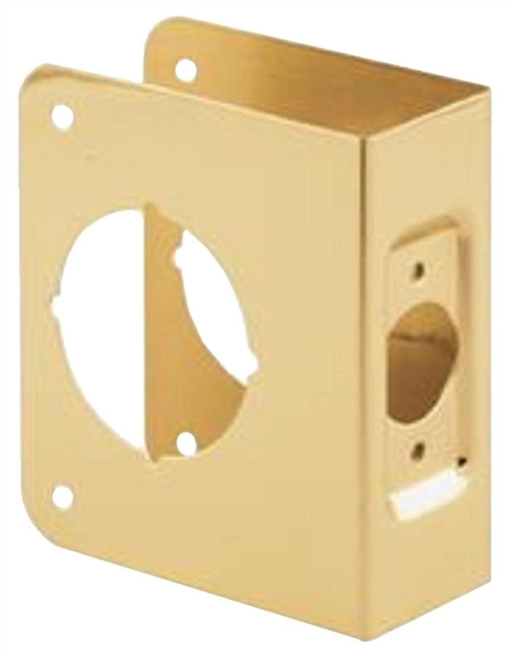 Prime-Line U 9544 Lock and Door Reinforcer, Brass