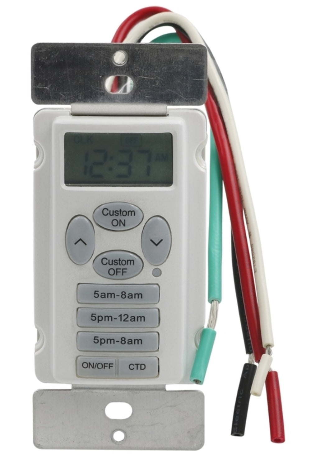 Prime Wire & Cable TNIWP-RC EZ-SET Digital In Wall Timer, 15 Amp