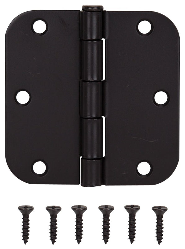 ProSource 20347ORX Door Hinge, Steel, Oil-Rubbed Bronze