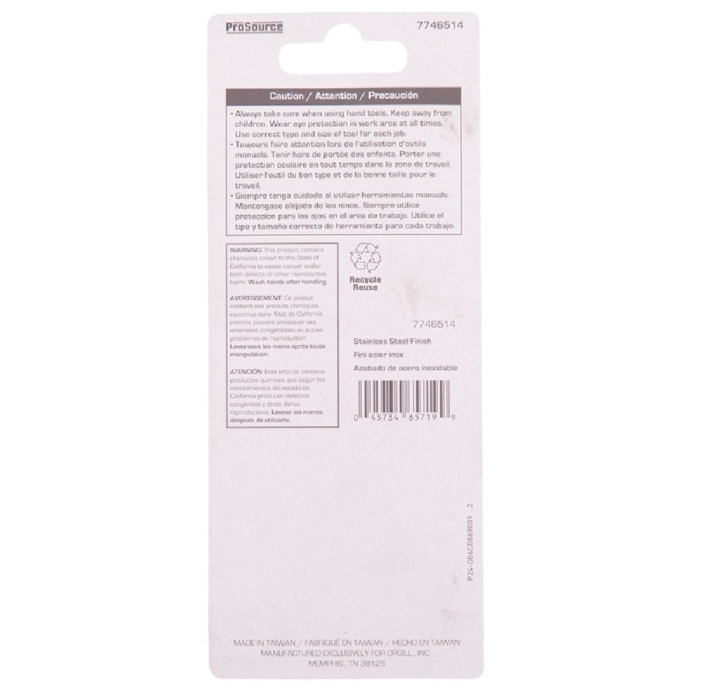 Prosource 006-C08690V36-PS Grade 2 Rectangular Asa Strike Plate