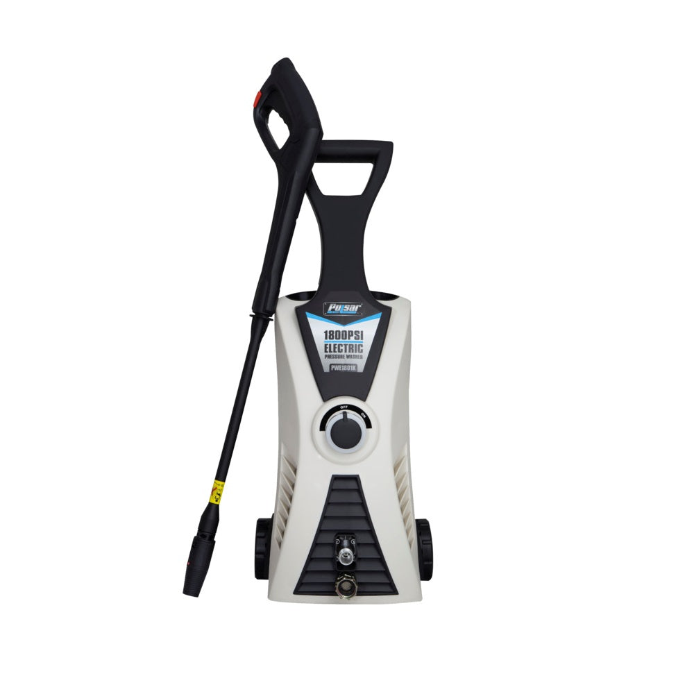 Pulsar PWE1801K Electric Pressure Washer With Kit, 1800 PSI