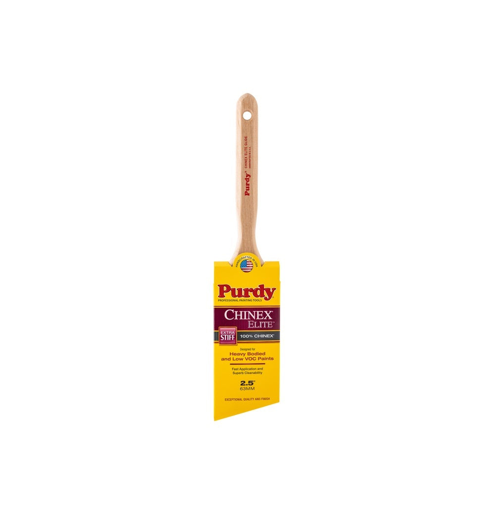 Purdy 144552925 Chinex Elite Glide Paint Brush, 2.5 in