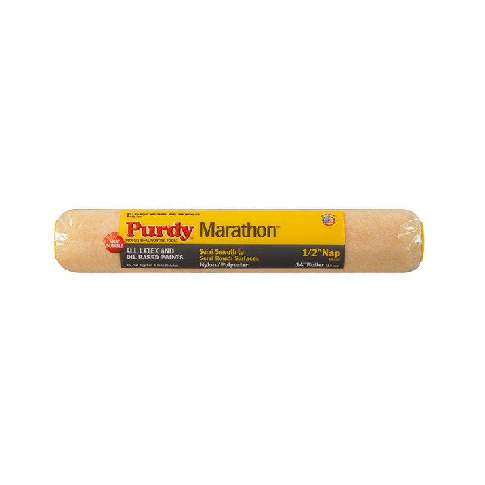 Purdy 14A602143 Marathon Regular Paint Roller Cover, Nylon/Polyester