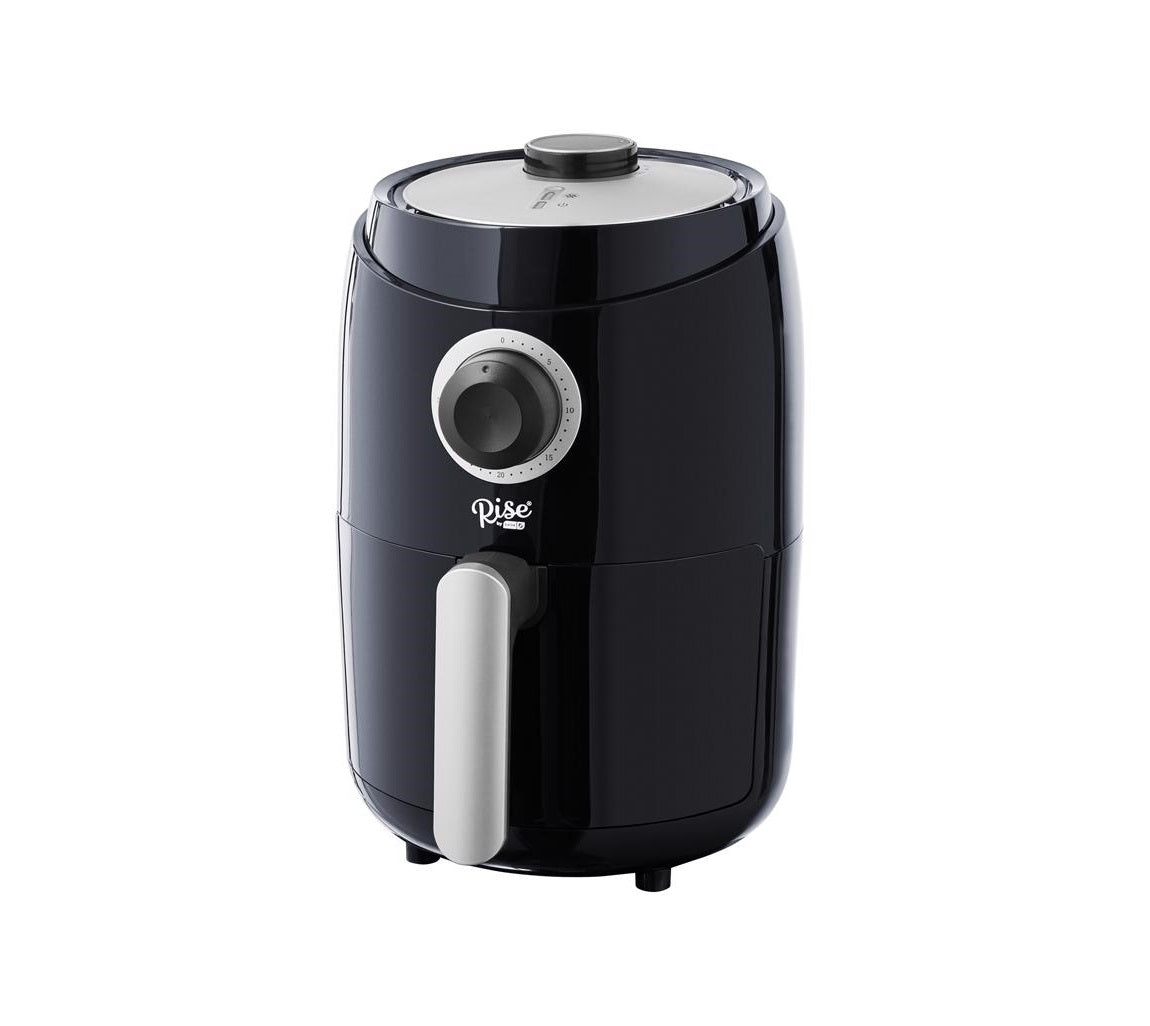 Rise by Dash RCAF160GBBK02 Air Fryer, Black, 2 Quart