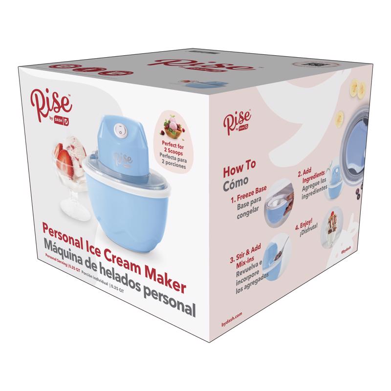 Rise by Dash RPIC100GBSK04 Ice Cream Maker, Blue