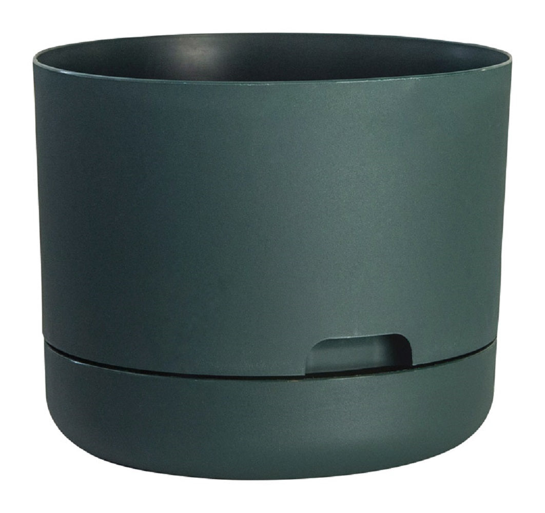 Rugg LR1206-FG Polyresin Planter, Green, 12 inch