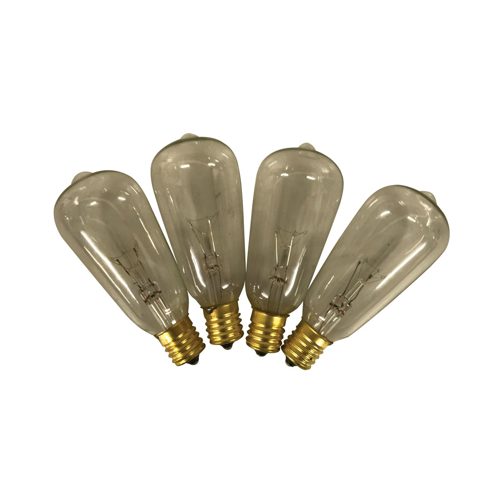 Santas Forest 19225 Christmas Vintage Replacement Bulb, Clear