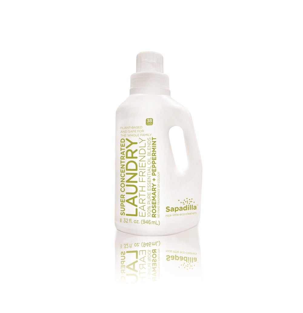 Sapadilla 1812510 Laundry Detergent, Rosemary/Peppermint, 32 Oz