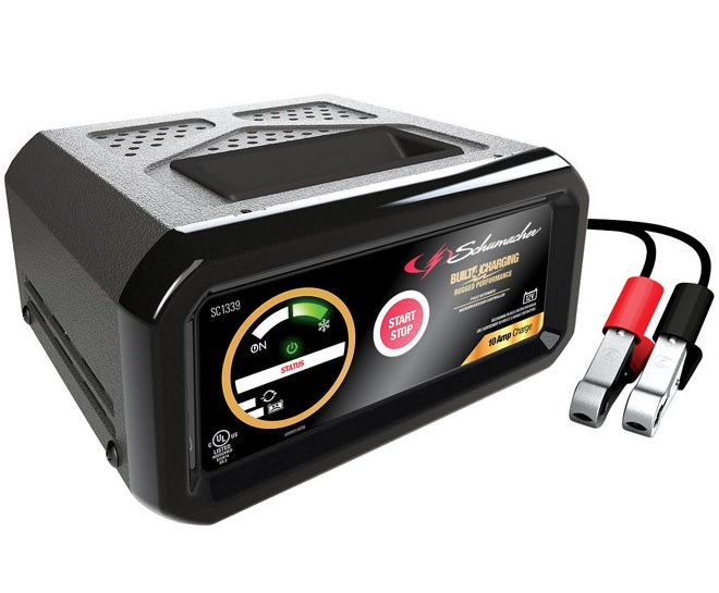 Schumacher SC1339 Automatic Battery Charger, 12 Volts, 10 Amps