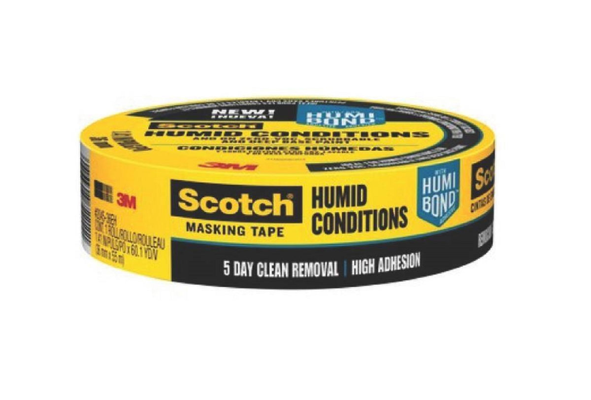 Scotch 2045-36E Masking Tape, 36mm x 55m, Yellow