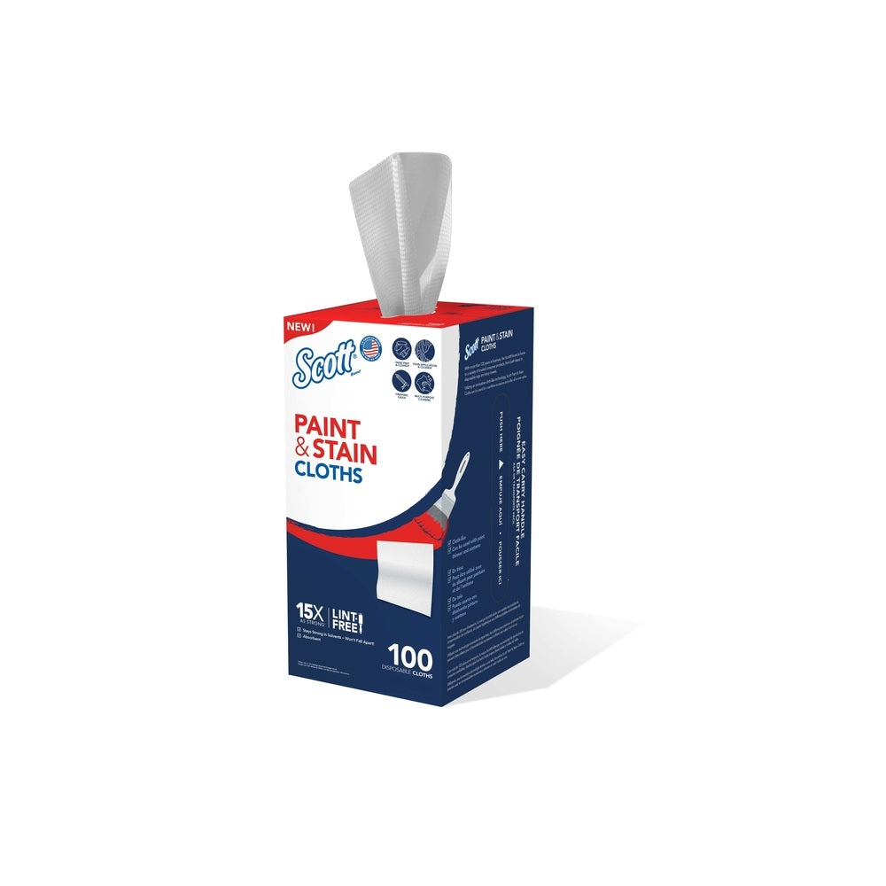 Scott 53942 Paint Cleaning Cloth, White