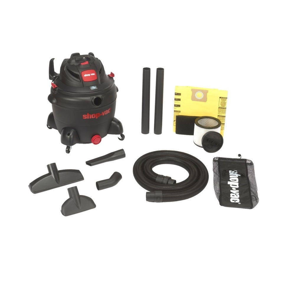 Shop-Vac 8252605 Wet/Dry Vacuum, 16 Gallon Vacuum Capacity