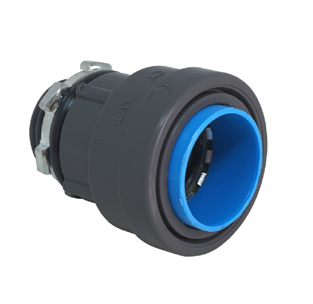 SimPush 67600003 Box Connector For NM, PVC, 3/4"