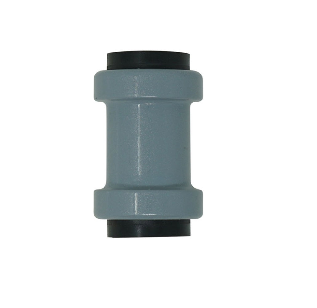 Southwire 65070401 SimPush Conduit Coupling For EMT, Aluminum, 3/4"