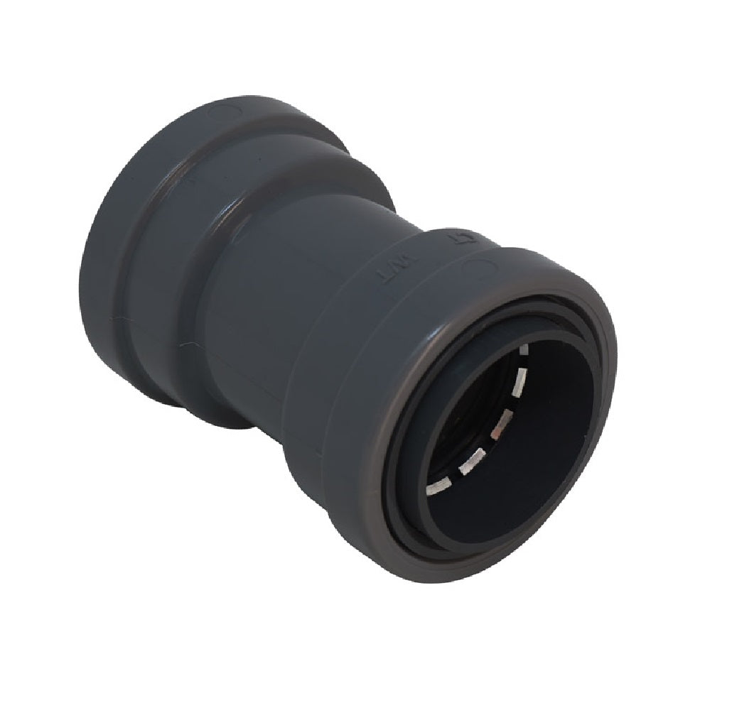 Southwire 67599601 SimPush Conduit Coupling For Liquid Tight, PVC, 1/2"