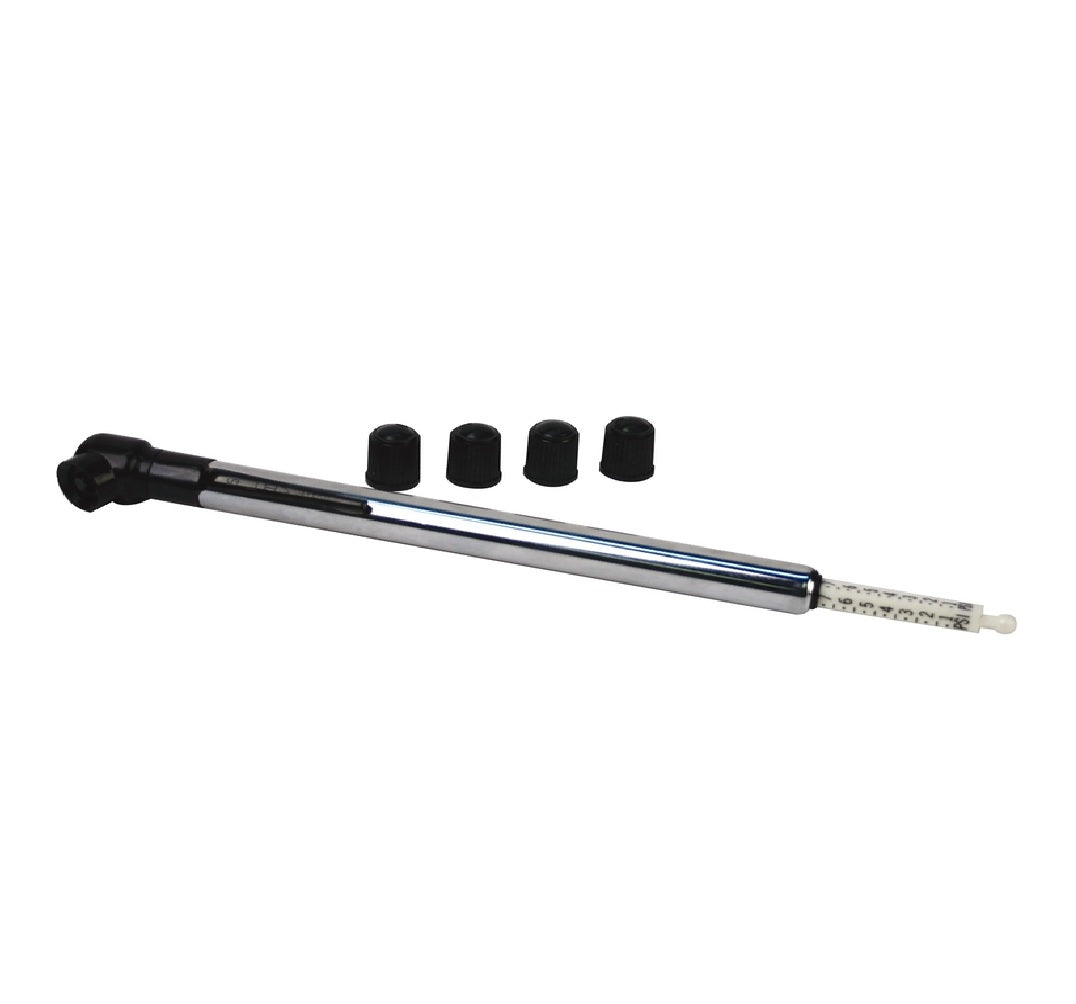 Slime 1011-A Low Pressure Pencil Tire Gauge, Metal, 20 PSI