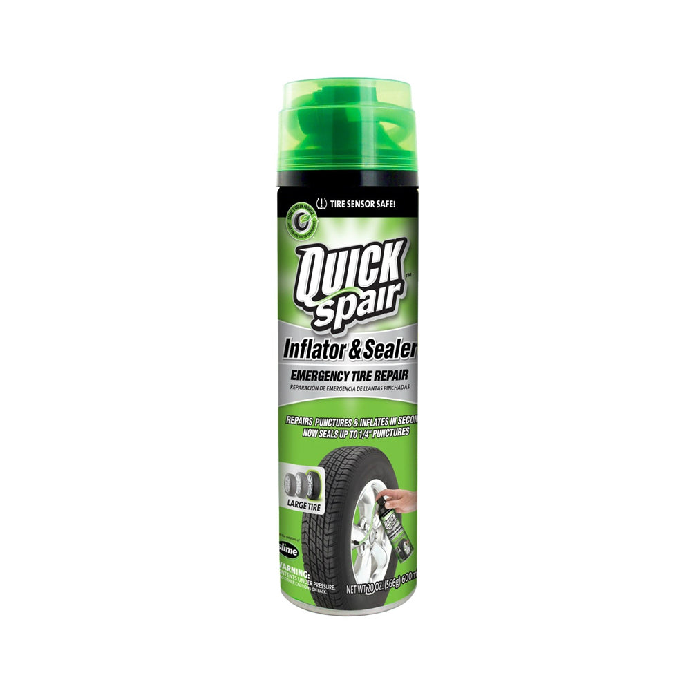 Slime 60190 Quick Spair Emergency Tire Sealant, 20 Oz