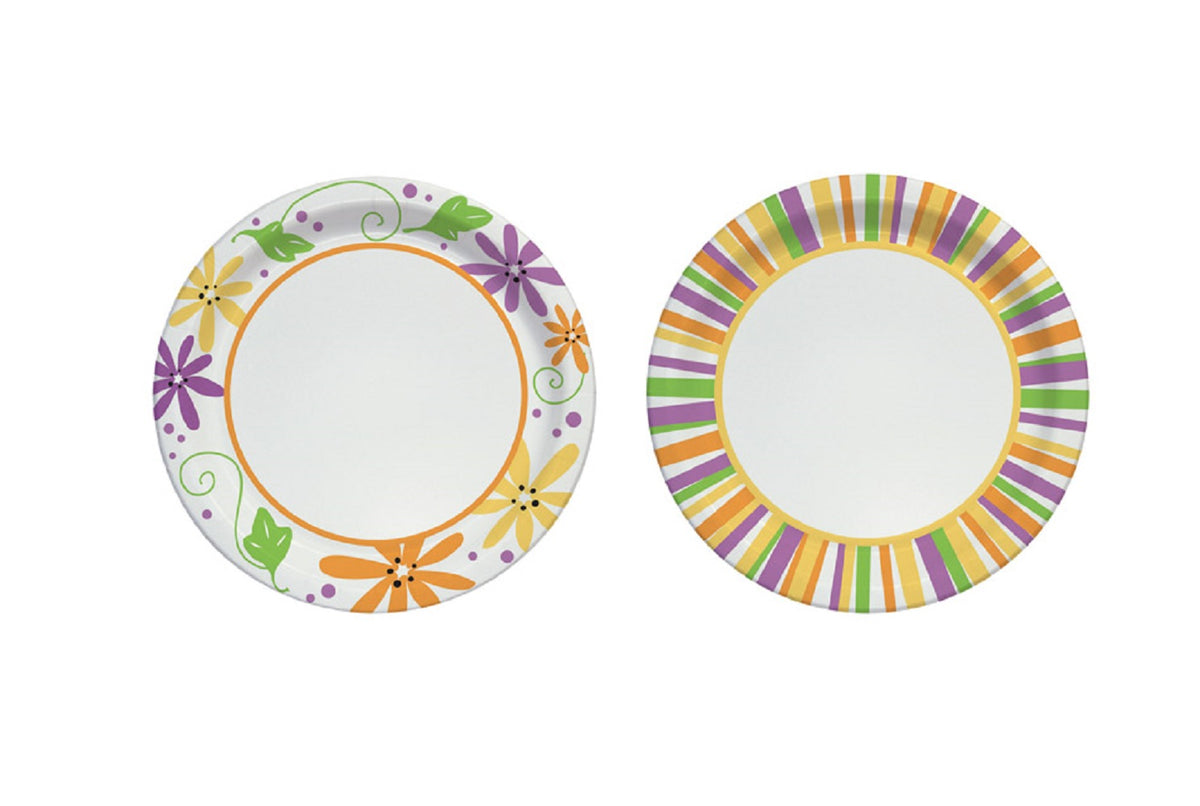 Solo RD10P-J5689 Heavy Duty Paper Plate, 10 inch