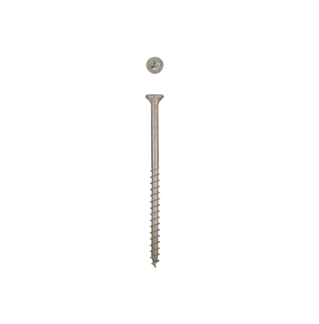 Spax 4191670601002 HCR-X Star Flat Head Deck Screw, #14 X 4 in