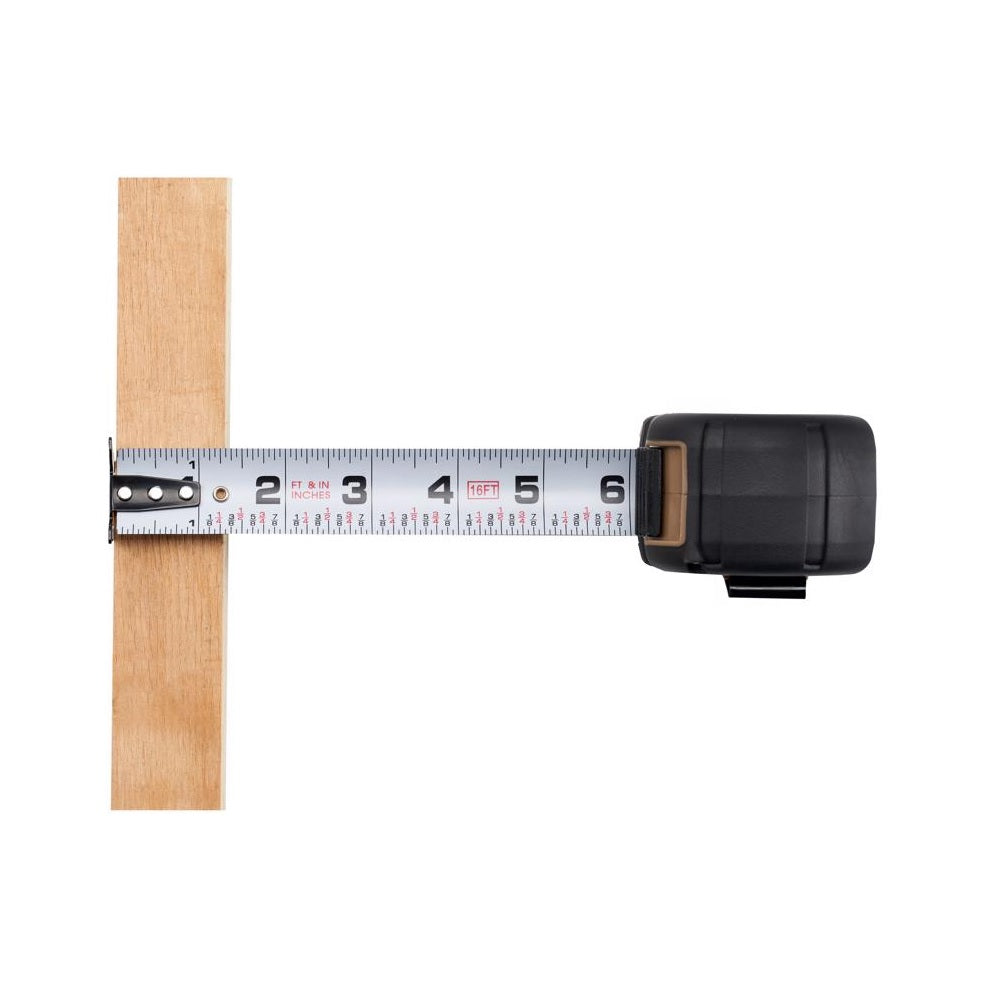 Spec Ops SPEC-TM16 Tape Measure, 16 Feet, Black