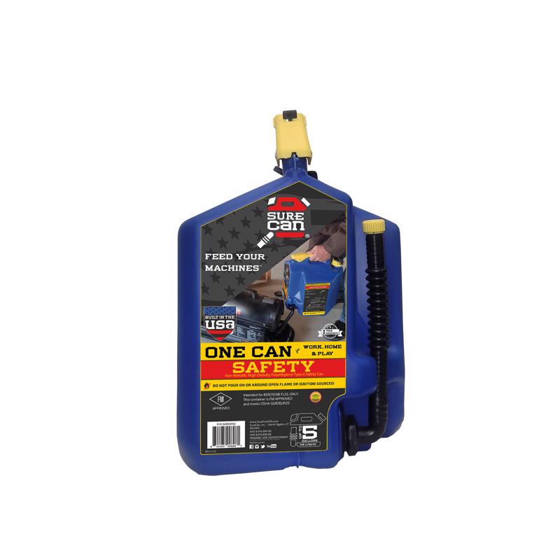 SureCan SUR5SFK2 Kerosene Can, Plastic,  Gallon