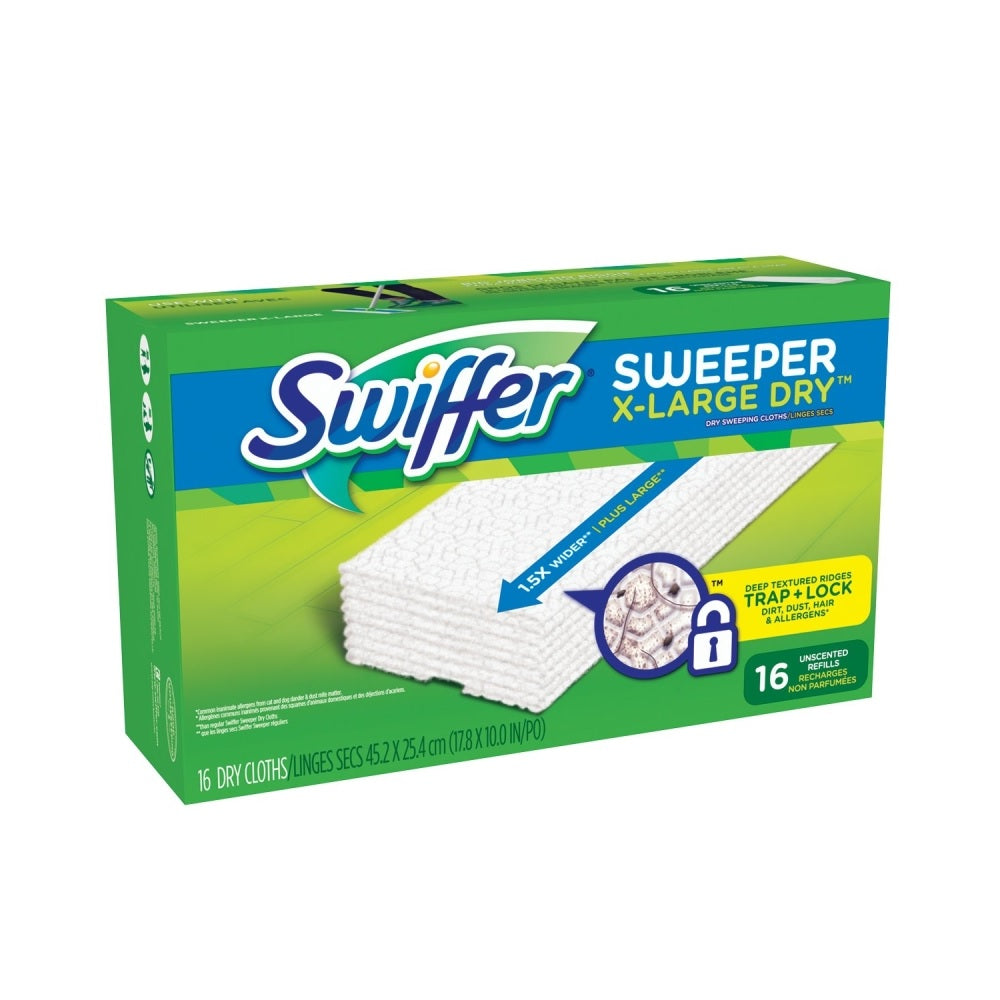 Swiffer 96826 Sweeper Disposable Sweeping Cloths, 16 Count