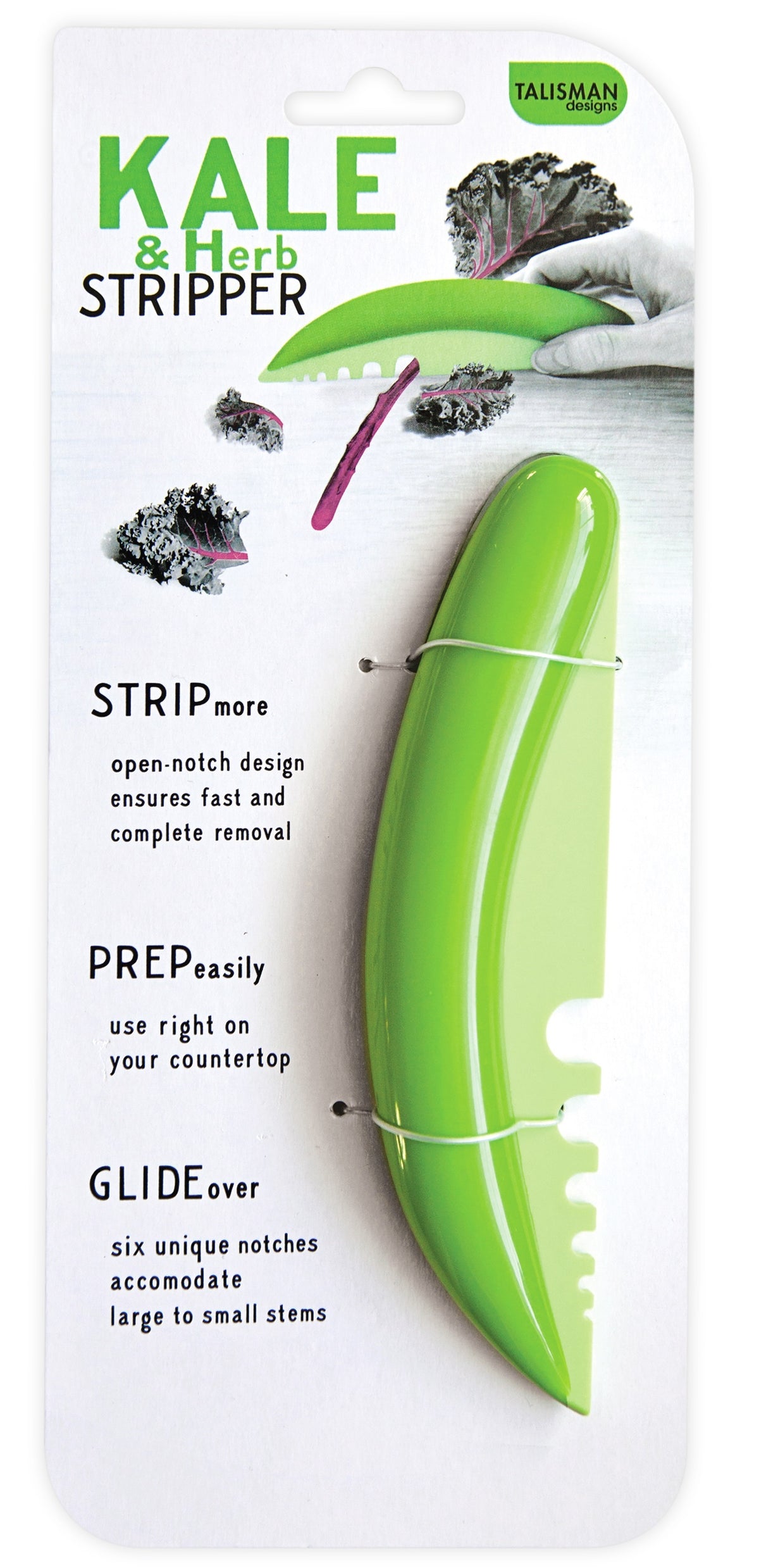Talisman Designs 00534PRO Kale & Herb Stripper, Plastic