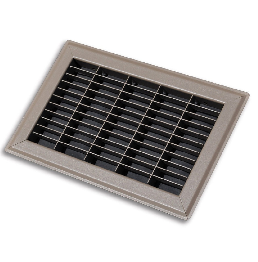 Tru Aire C154R 12X14 1-Way Floor Grille, Powder Coat, Steel, 12 Inch