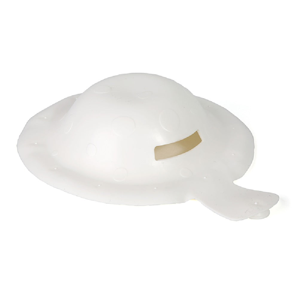 Tubshroom 2161-WP-145 Bathshroom Round Bath Overflow Cover, Plastic