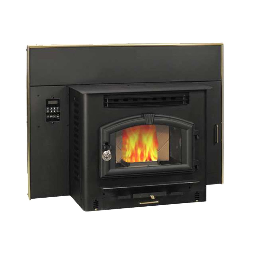 US Stove 6041I Corn & Pellet Fireplace Insert Stove, 2,000 Sq. Ft.