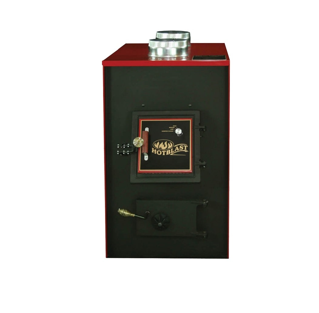Us Stove 1500 Coal Burning Furnace, Cast Iron, 139000 Btu