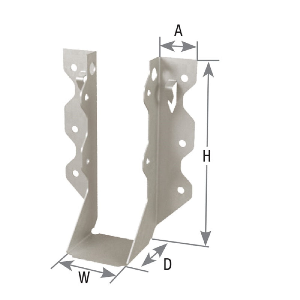 Usp Structural Connectors JL26IF-TZ Joist Hangers, 2" x 6"