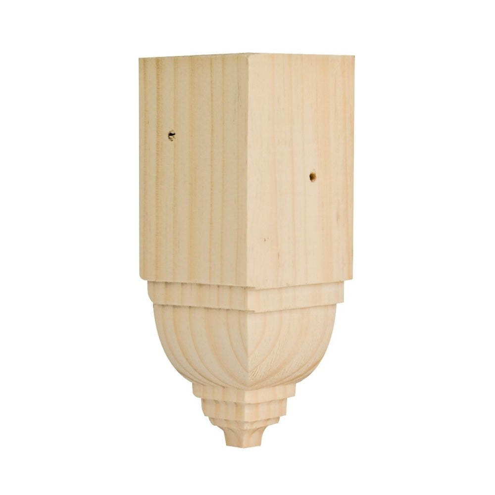 Waddell ICTB31 Crown Trim Block, Pine, Natural