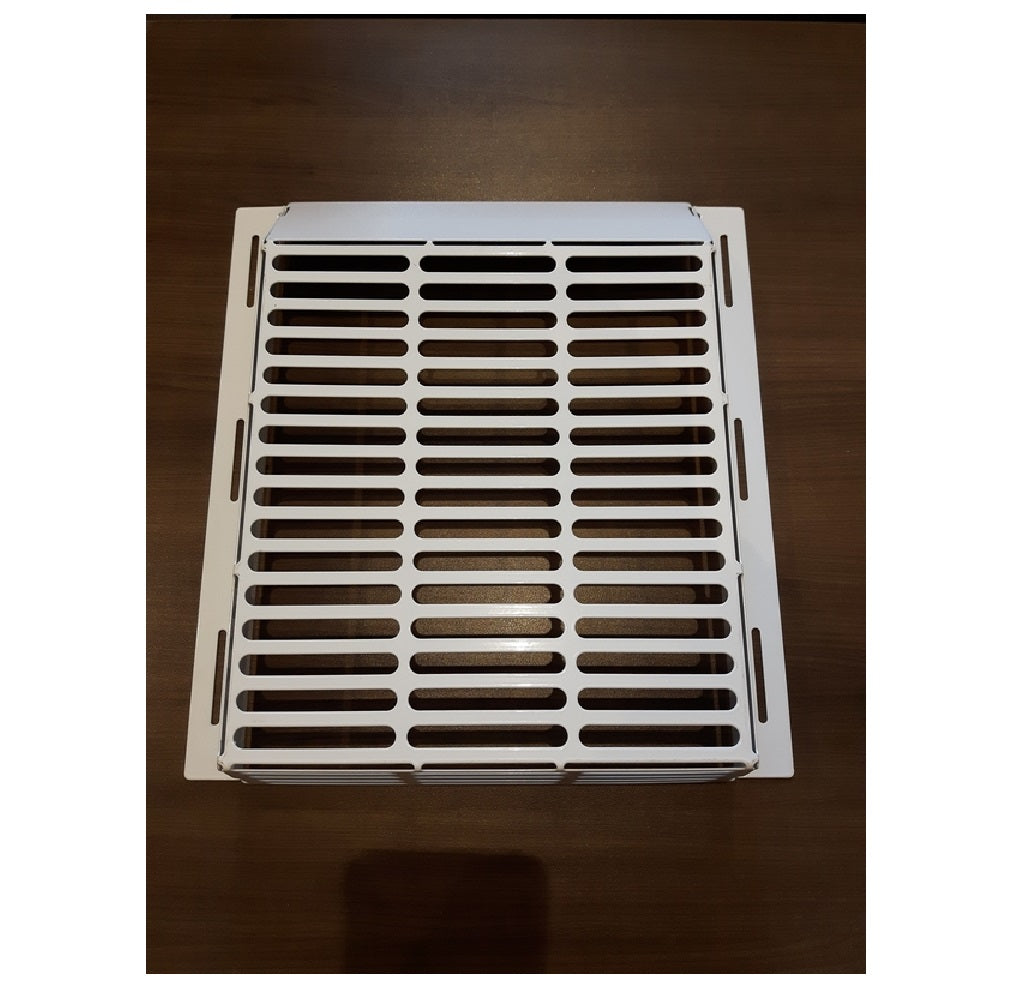 Wall-E-Cover 627843367703 Wildlife Vent Cover, Galvanized, 17" L