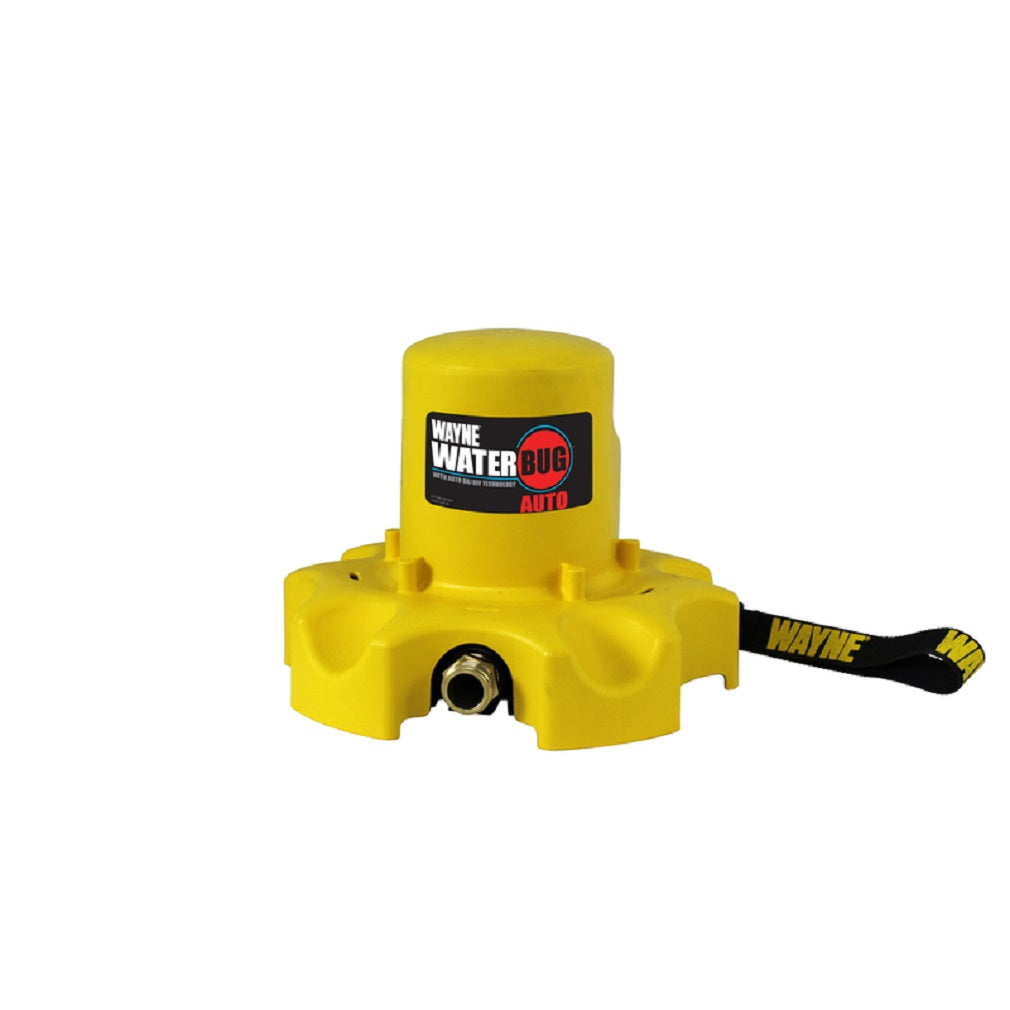 Wayne WWB AUTO Bug Auto Submersible Utility Pump, 1/4 HP