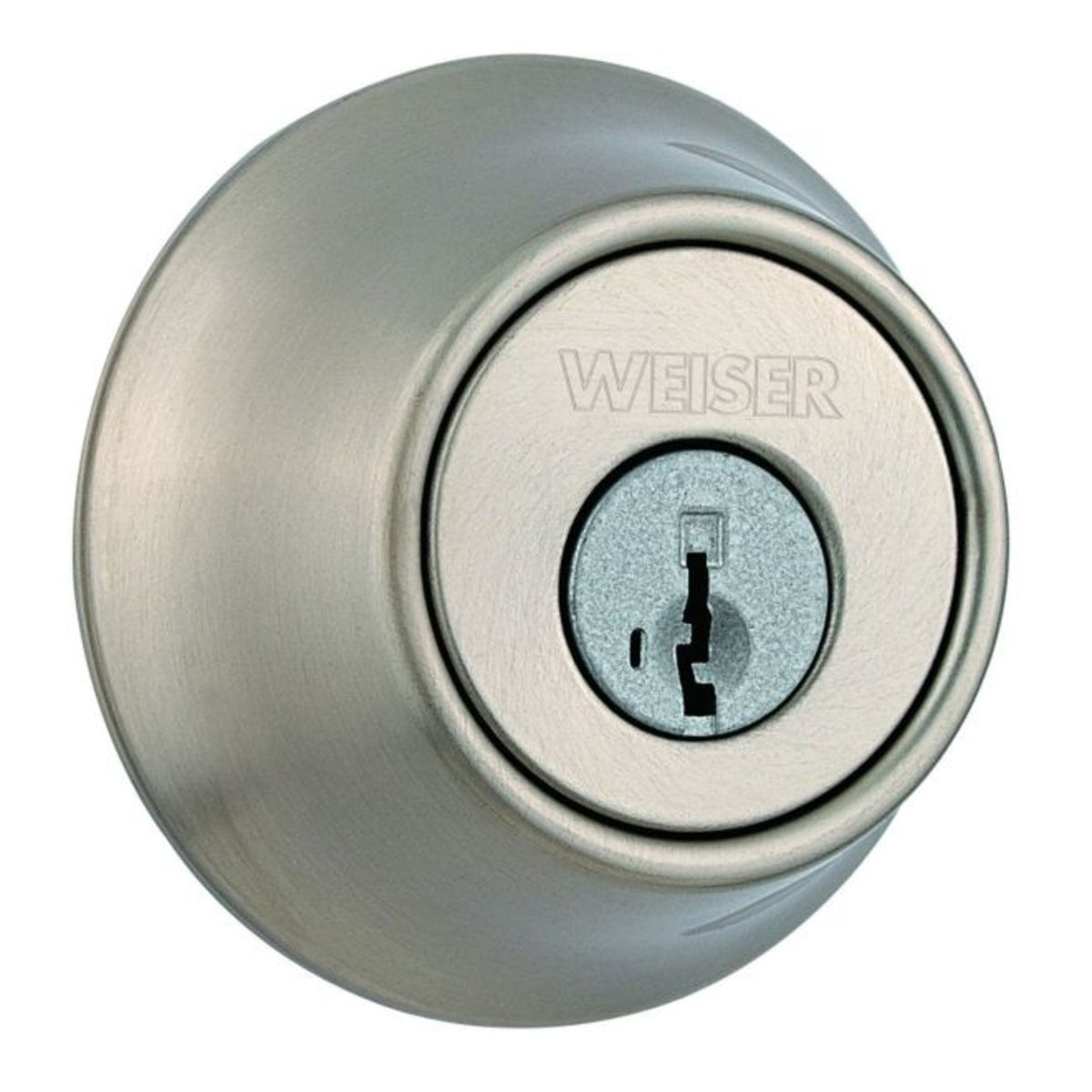 Weiser Lock GDC937115S Double Cylinder Deadbolt With Smart Key, Satin Nickel