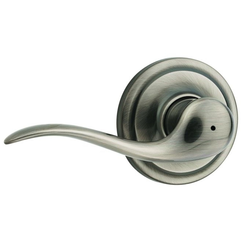Weiser Lock GLA96TC15ALH Toluca Dummy Handleset Trim with Smart Key, Antique Nickel