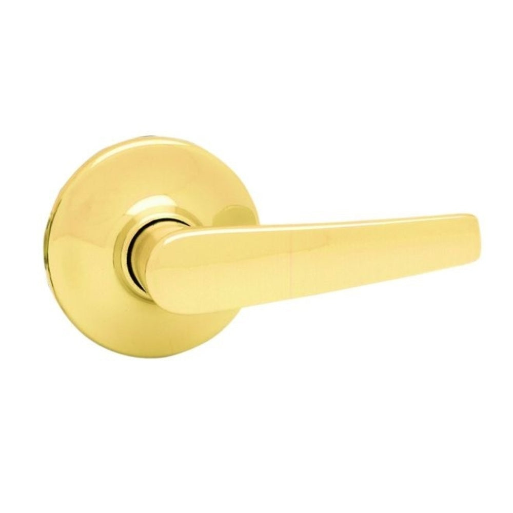 Weiser Lock GLC9575K3S Kim Double Cylinder Active Handleset Trim, Bright Brass